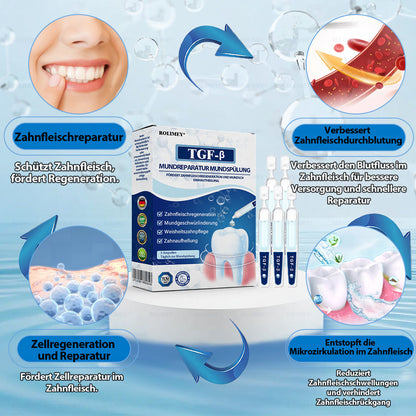 ✅ Hergestellt und versendet aus Deutschland | Rolimey® Transforming Growth Factor-β (TGF-β) Mundspülung zur oralen Reparatur❤️❤️