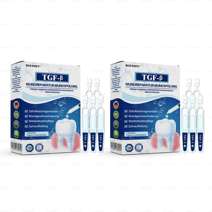 ✅ Hergestellt und versendet aus Deutschland | Rolimey® Transforming Growth Factor-β (TGF-β) Mundspülung zur oralen Reparatur❤️❤️