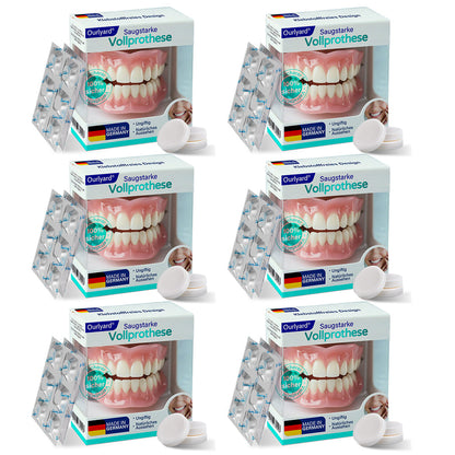 ✅ Hergestellt & Versand aus Deutschland | Ourlyard® Vollprothese mit Saugpassform 🍇